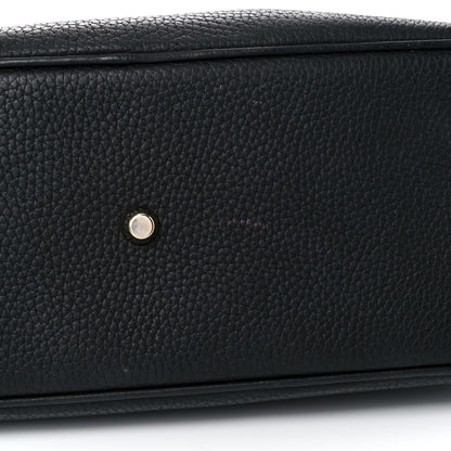 Christian Dior Bullcalf Large Diorissimo Tote Black Rose Indien 24 of 30