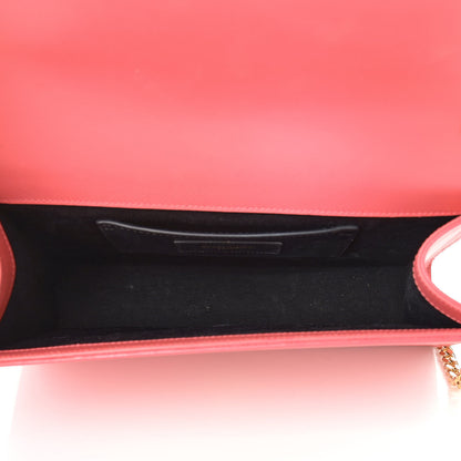 Saint Laurent Grain De Poudre Medium Classic Monogram Kate Satchel Rose Clair 5 of 20