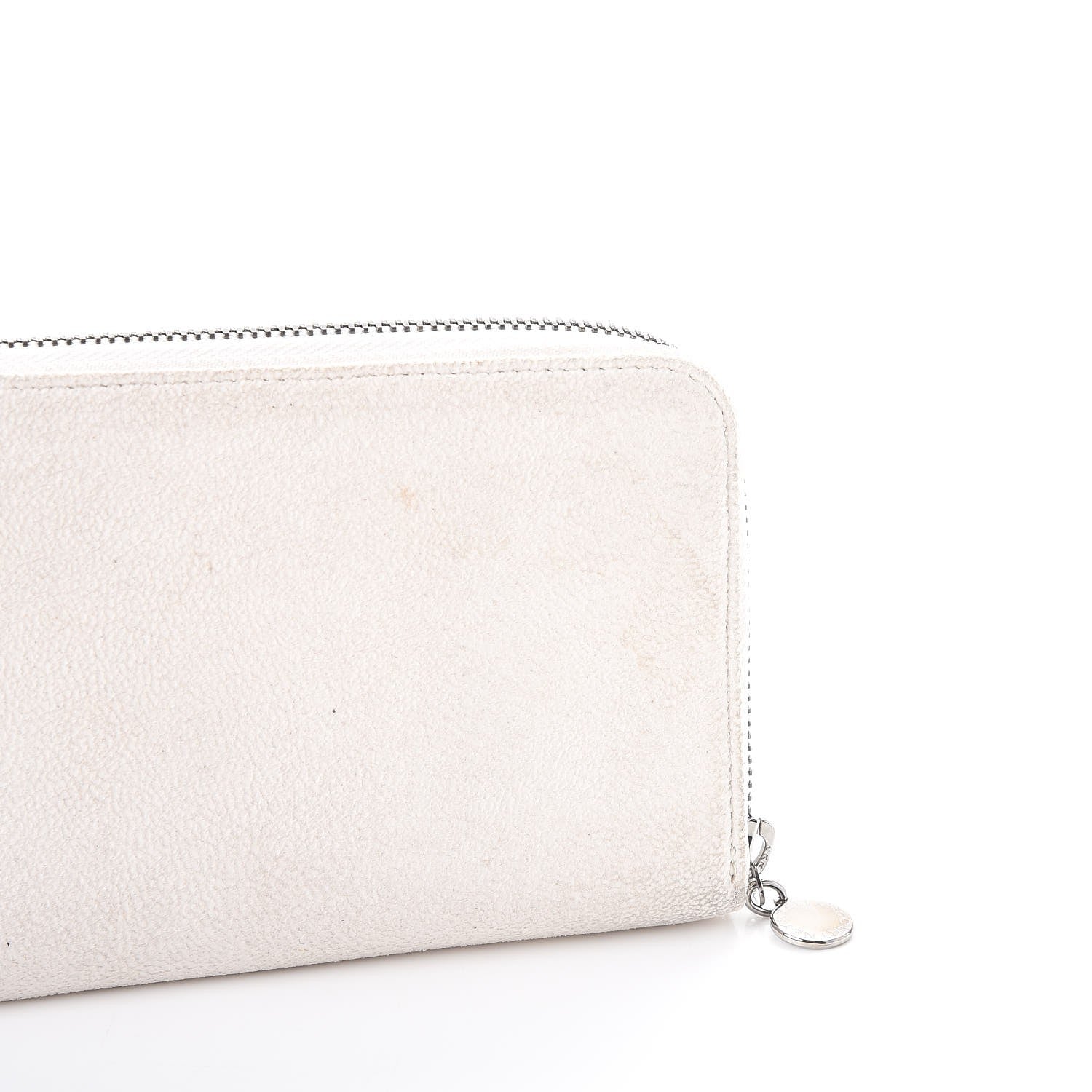 Stella McCartney Shaggy Deer Falabella Zip Around Wallet White 11 of 12