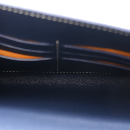Goyard Goyardine Calfskin Chypre Wallet Pouch Navy 5 of 11