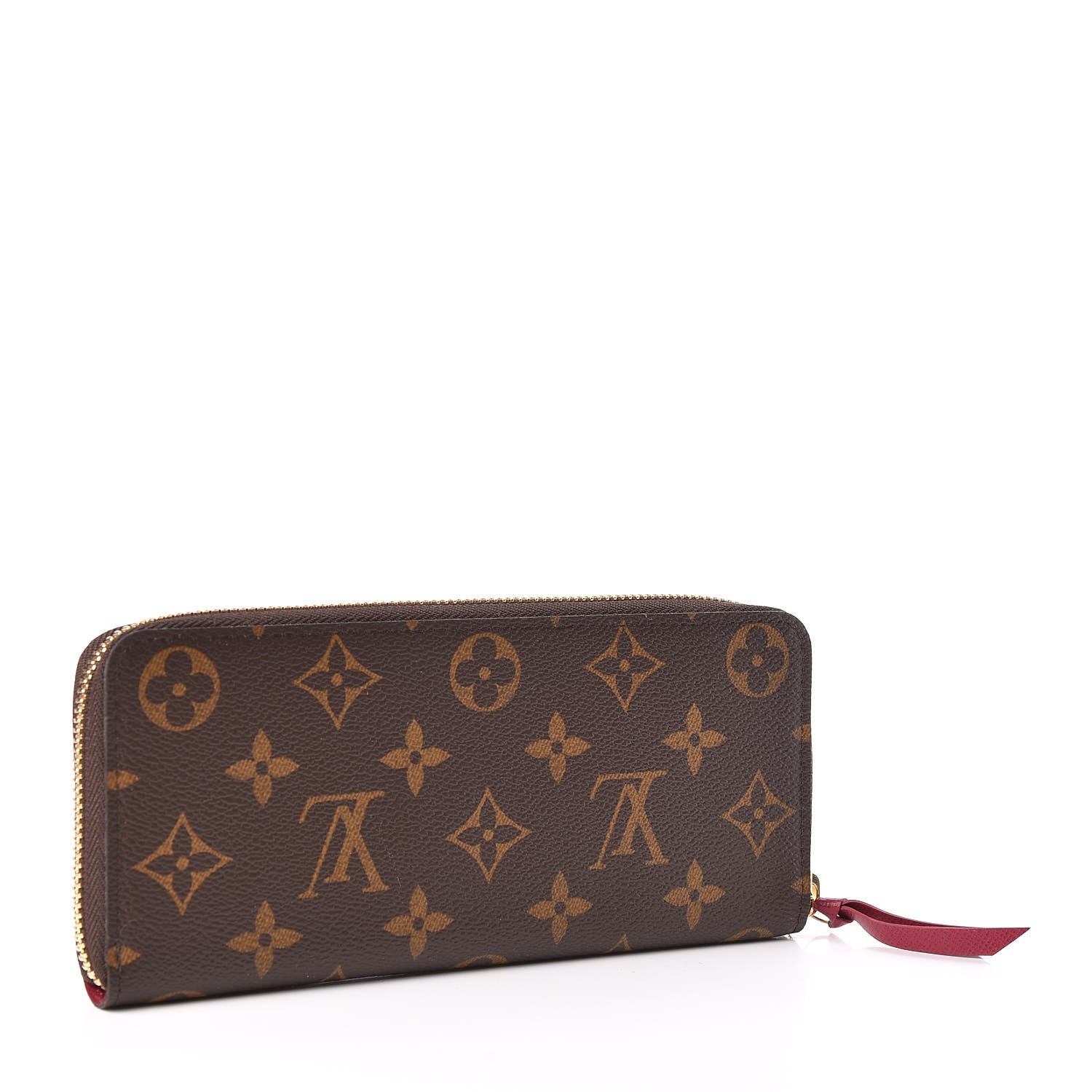 Louis Vuitton Monogram Clemence Wallet Fuchsia 3 of 7
