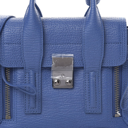 3.1 Phillip Lim 3.1 Textured Calfskin Mini Pashli Satchel Cerulean 8 of 10