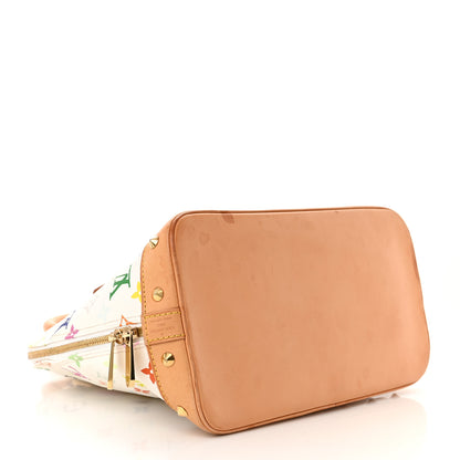 Louis Vuitton Monogram Multicolor Alma White 4 of 12