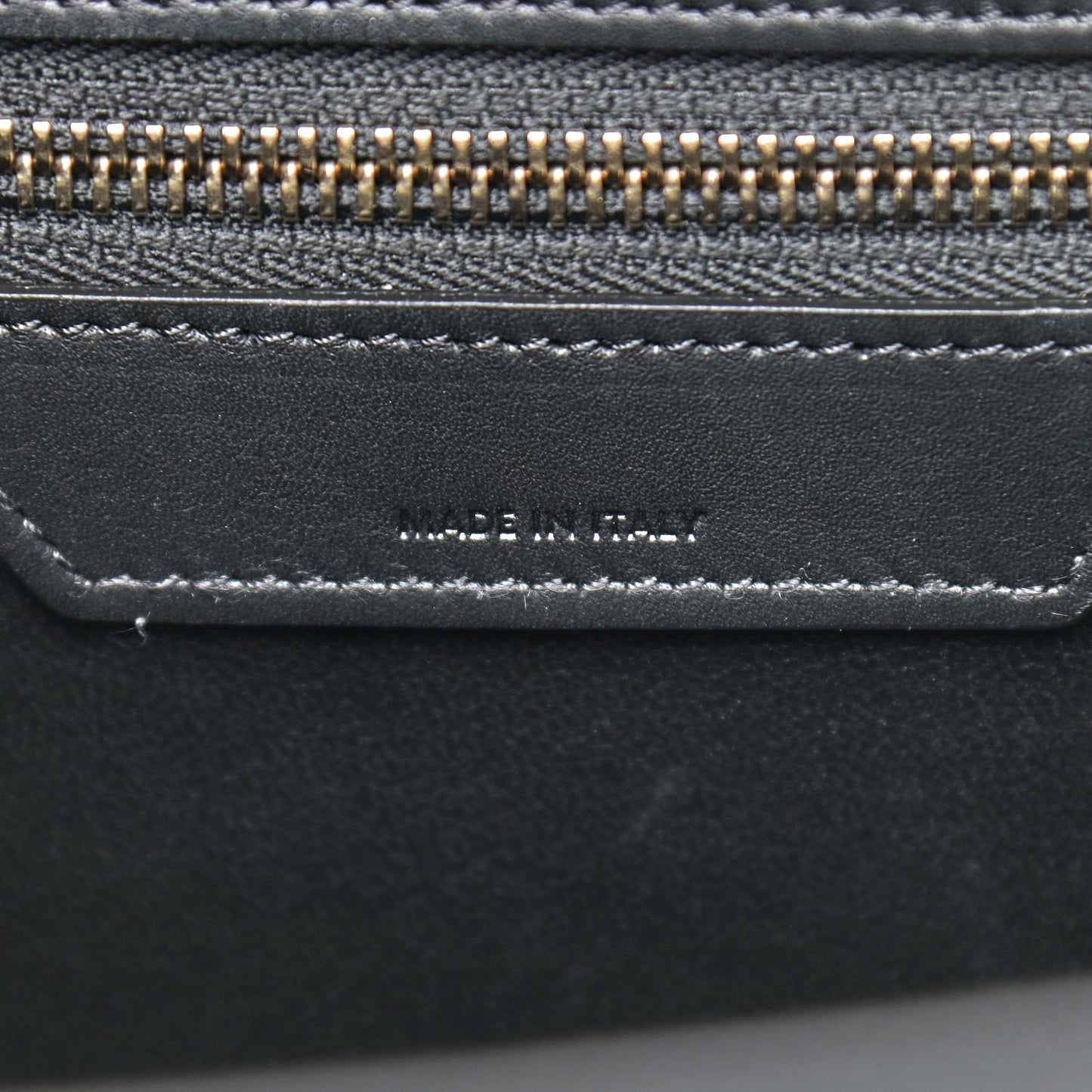 Smooth Calfskin Micro Luggage Black