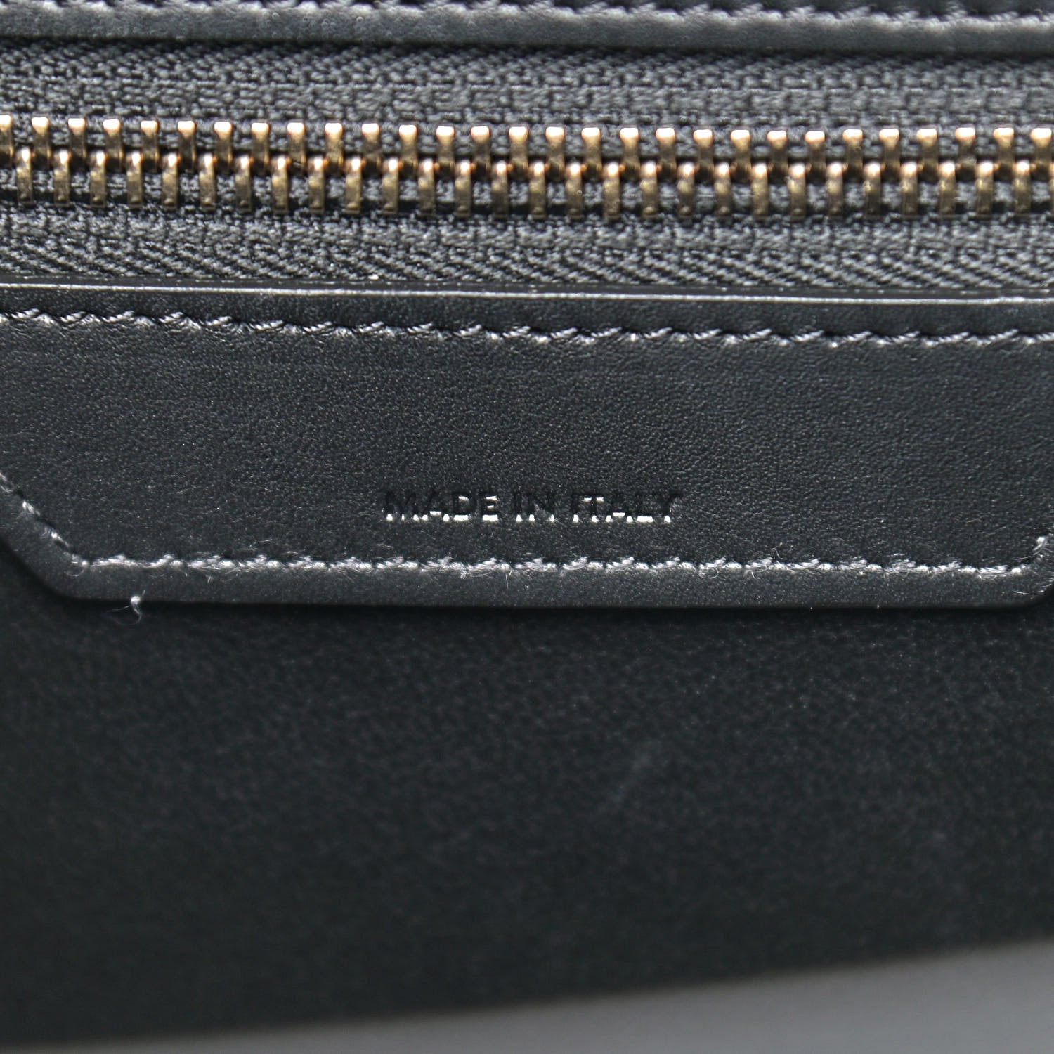 Celine Smooth Calfskin Micro Luggage Black 7 of 10