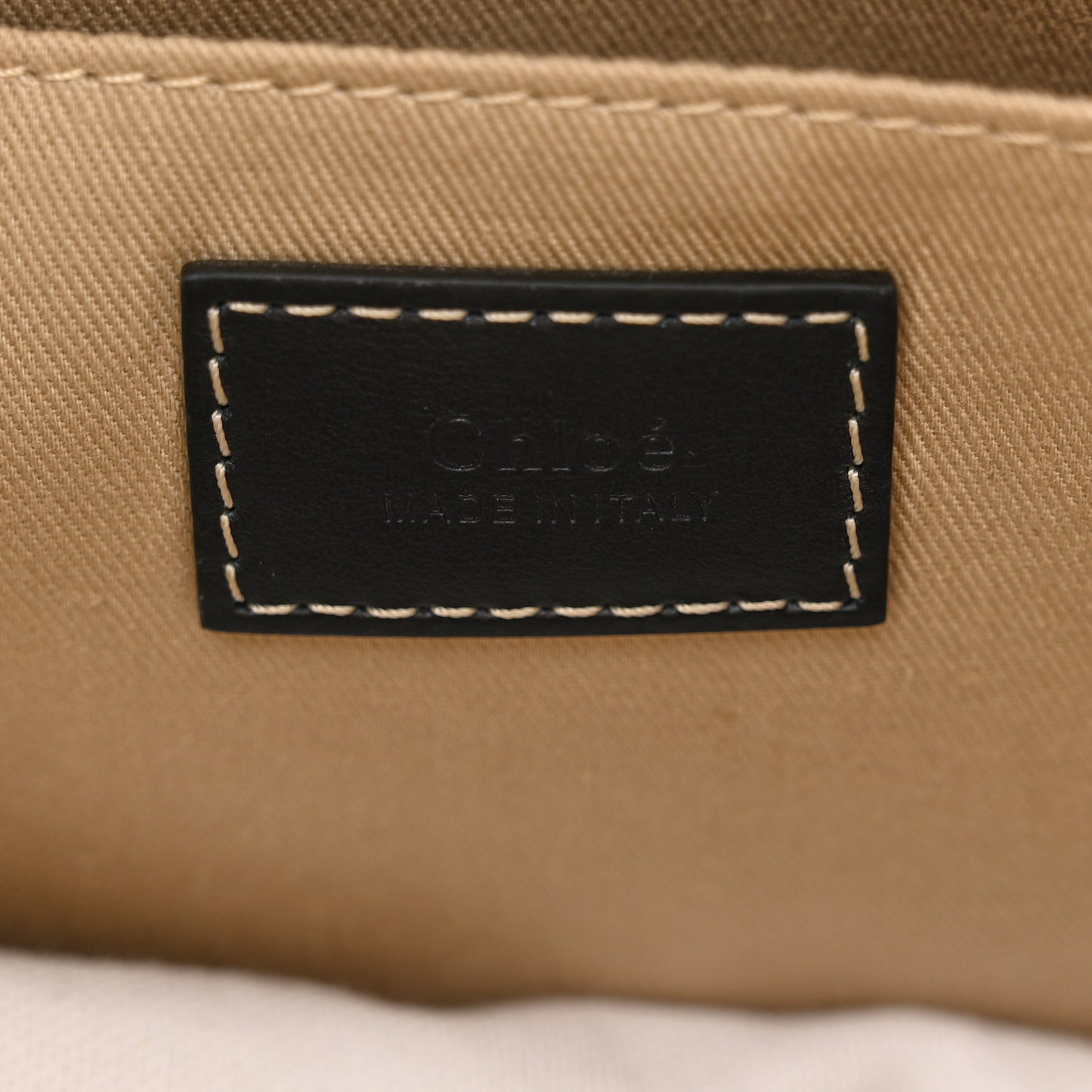 Cotton Calfskin Medium Woody Ribbon Tote White Blue