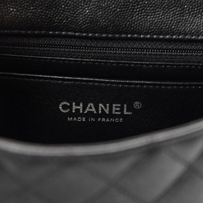 Chanel Caviar Quilted Mini Rectangular Flap Black 10 of 13