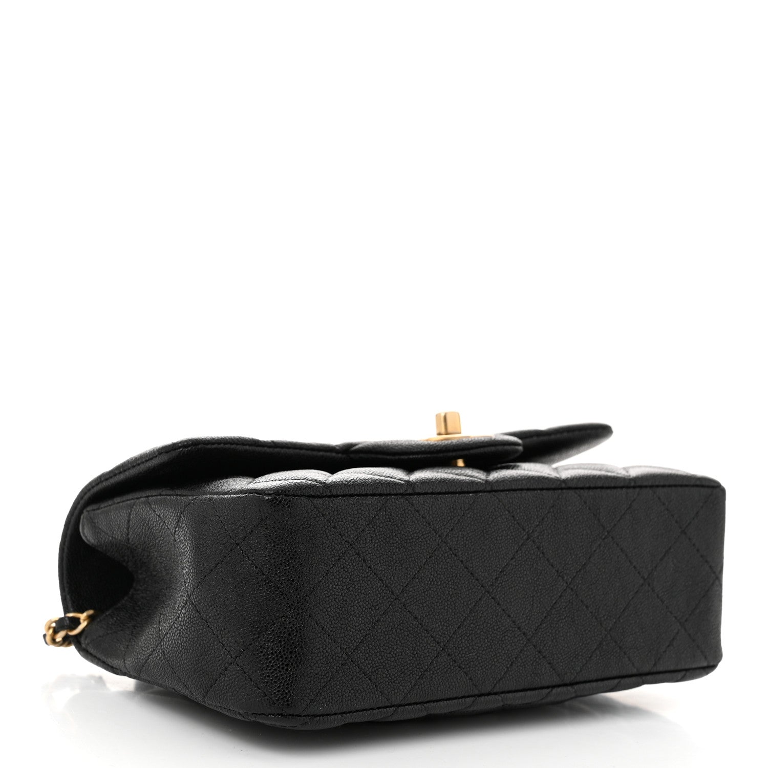 Chanel Caviar Quilted Mini Top Handle Rectangular Flap Black 4 of 11