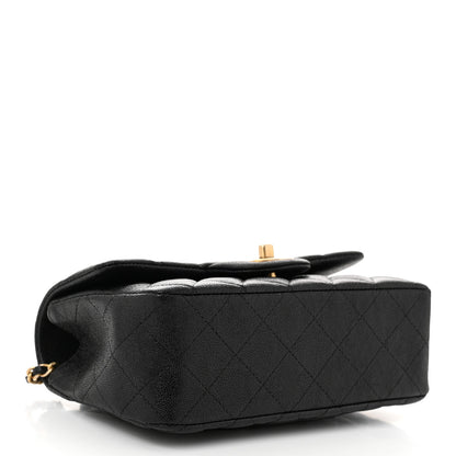 Chanel Caviar Quilted Mini Top Handle Rectangular Flap Black 4 of 11