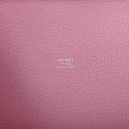 Hermes Taurillon Clemence Picotin Lock 18 PM Mauve Sylvestre 6 of 9