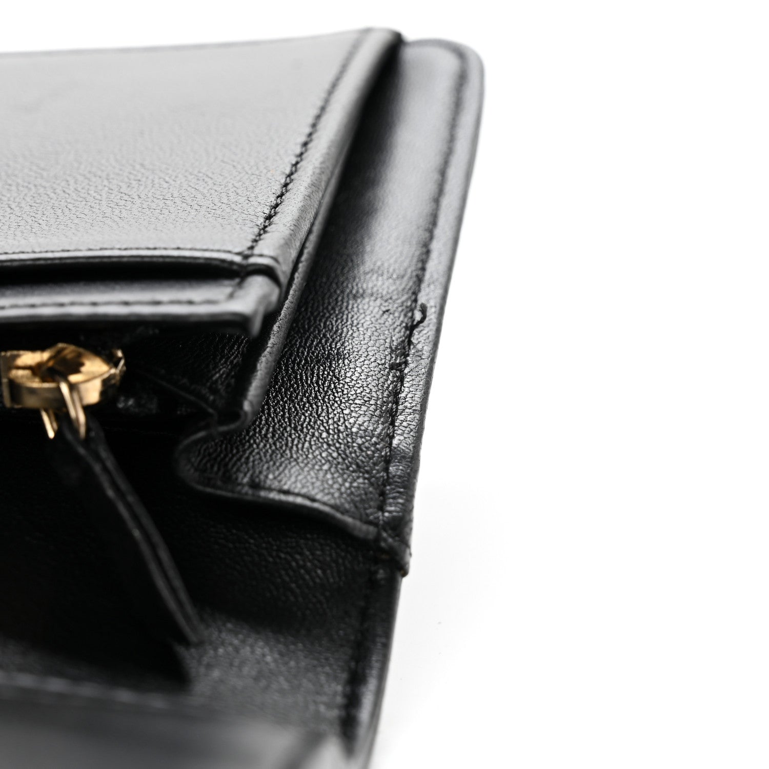 Chanel Lambskin Quilted Boy Yen Wallet Black 9 of 9