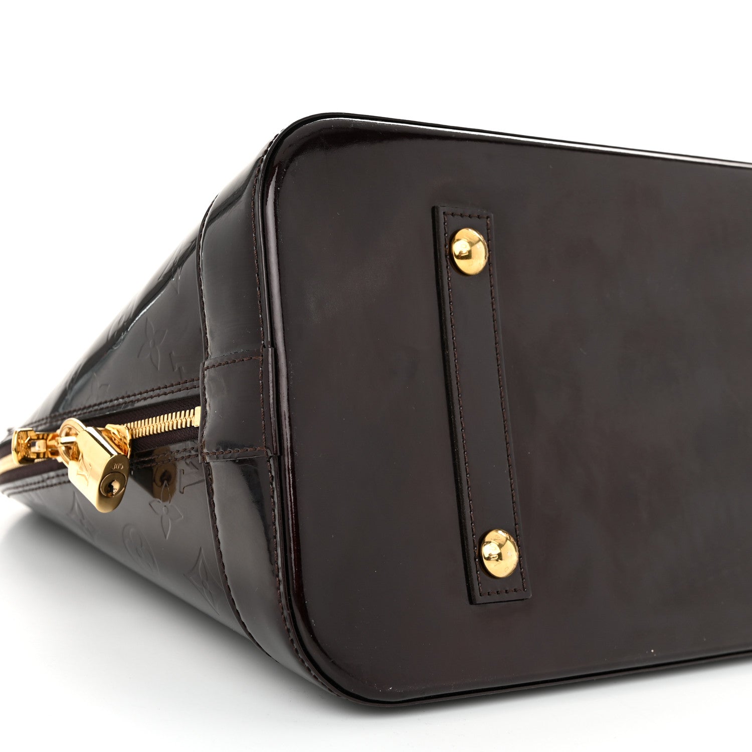 Louis Vuitton Vernis Alma GM Amarante 9 of 11