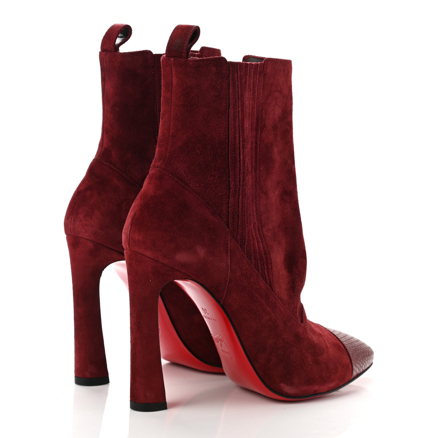 Veau Velours Calfskin Jurassic Me In The 90s 100 Ankle Boots 36 Tanin