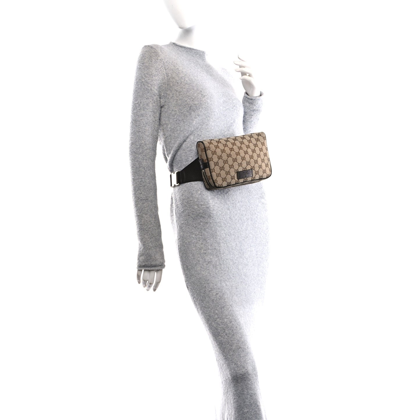 Monogram Belt Bag Dark Brown