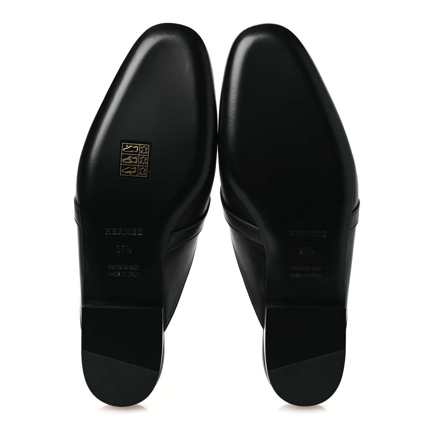 Goatskin Oz Mules 37.5 Black