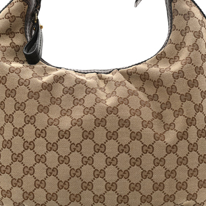 Gucci Monogram Medium Interlocking Hobo Dark Brown 8 of 10