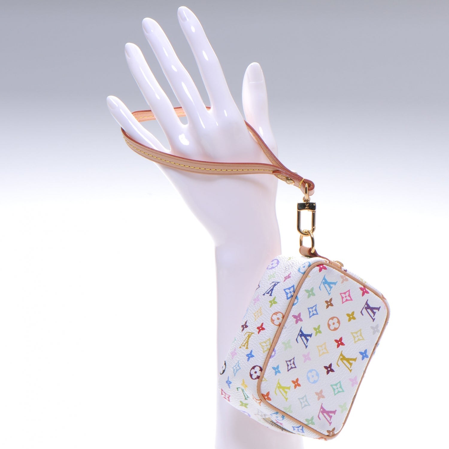 Louis Vuitton Monogram Multicolor Trousse Wapity White 2 of 7
