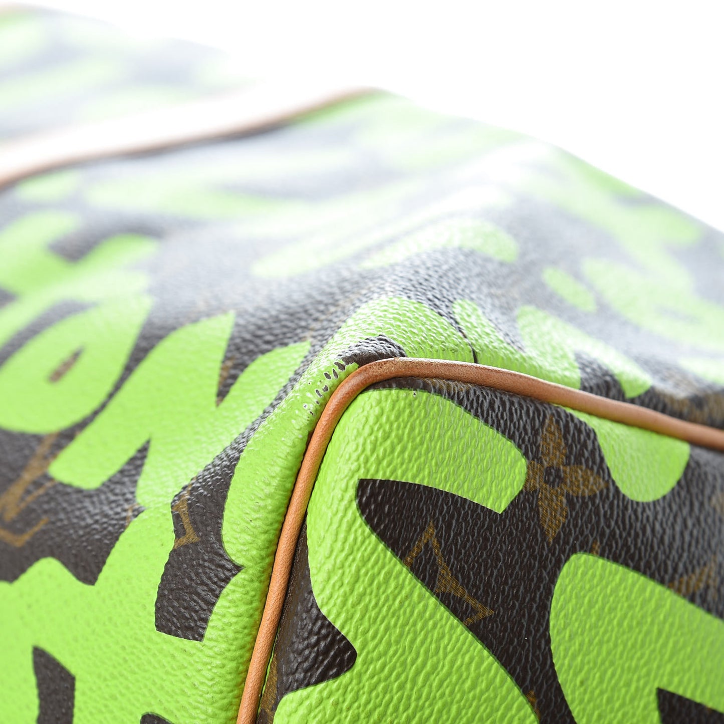 Monogram Graffiti Keepall 50 Green