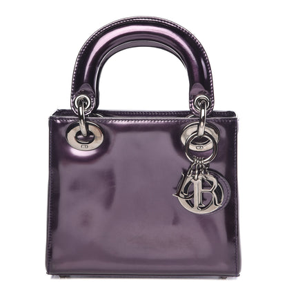 Christian Dior Patent Mini Lady Dior Purple 1 of 12