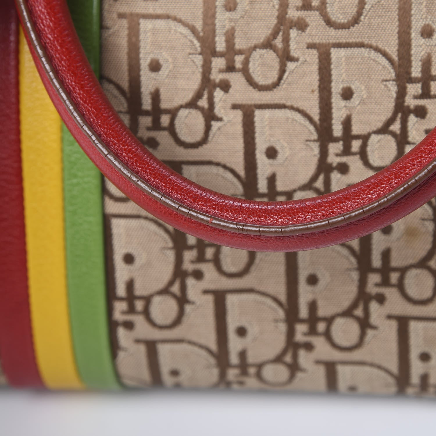 Christian Dior Monogram Rasta Bowler Beige 13 of 17