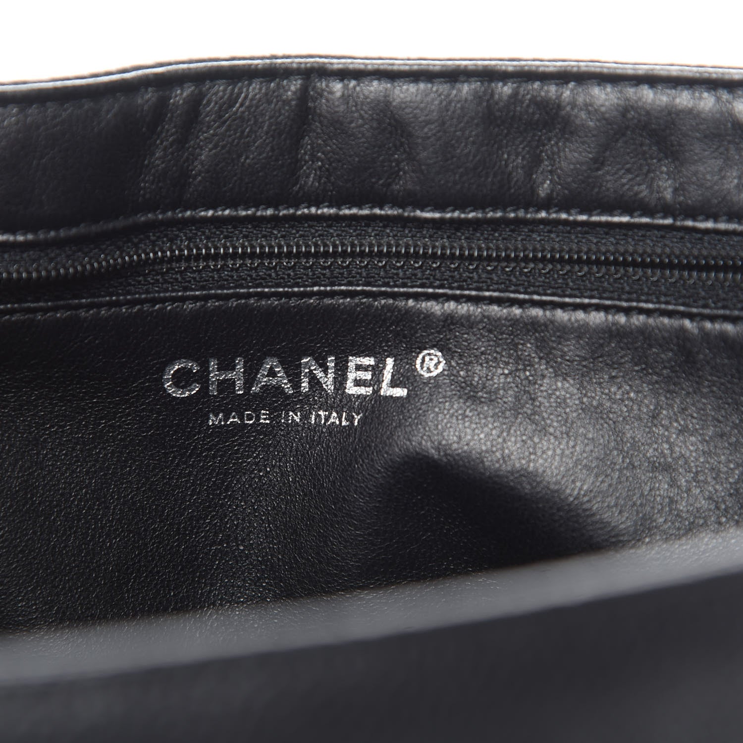 Chanel Caviar Half Moon Large Flap Black 6 of 11