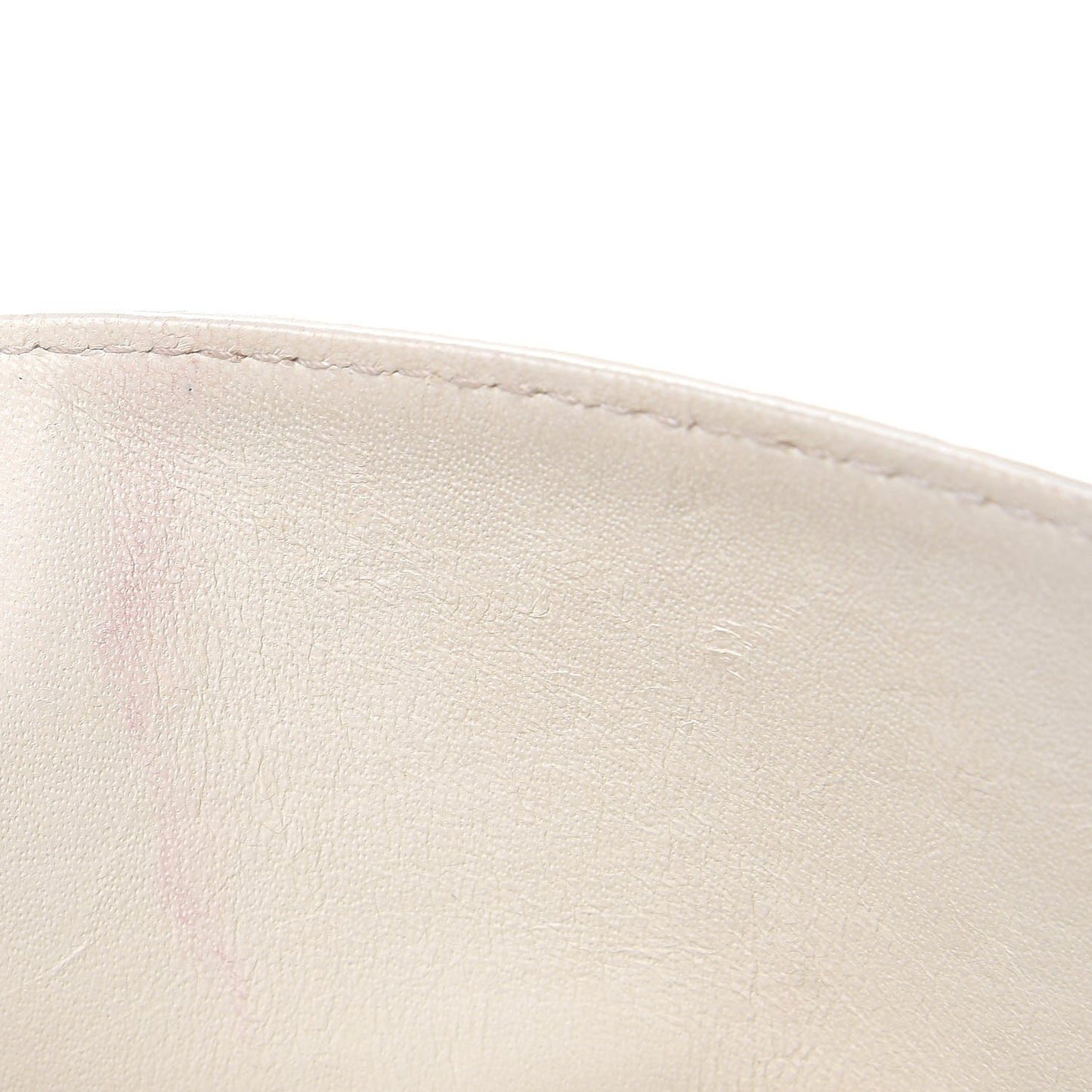 Patent Square Quilted Small Flap White Black
