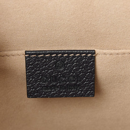 Gucci GG Supreme Monogram Web Ophidia Pouch Beige Blue 6 of 10