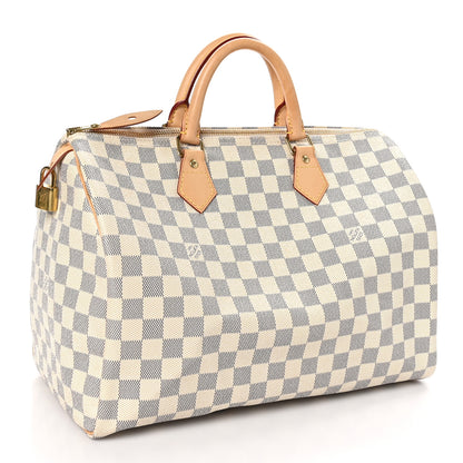 Louis Vuitton Damier Azur Speedy 35 3 of 13
