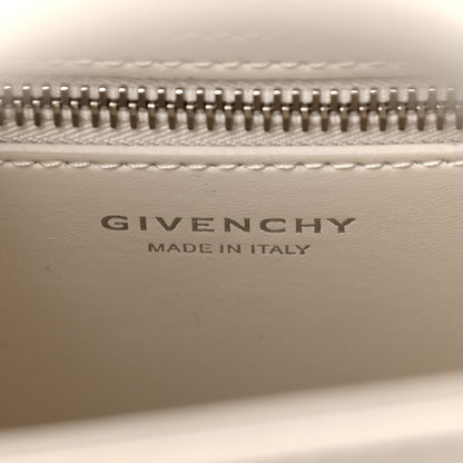 Givenchy Box Calfskin Mini Lock Antigona Shoulder Bag Ivory 6 of 8