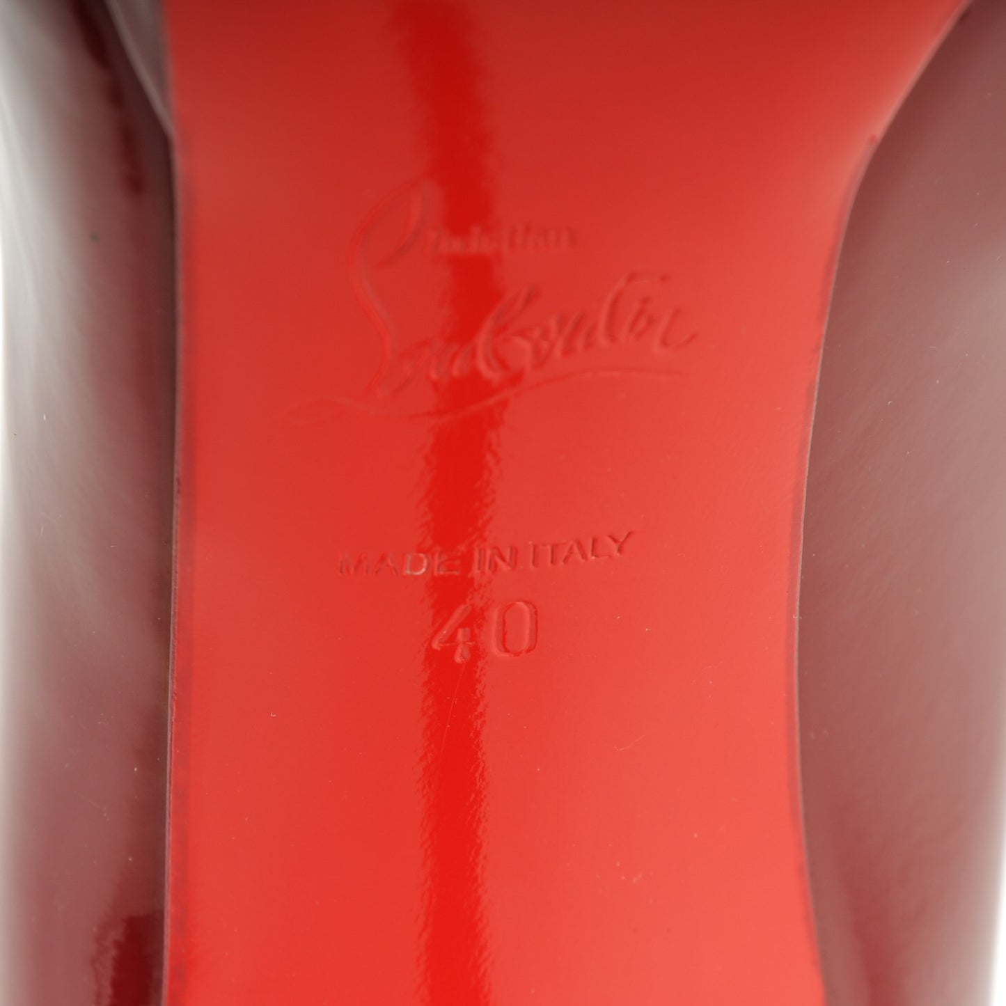 Patent Pigalle Plato 100 Pumps 40 Carmine