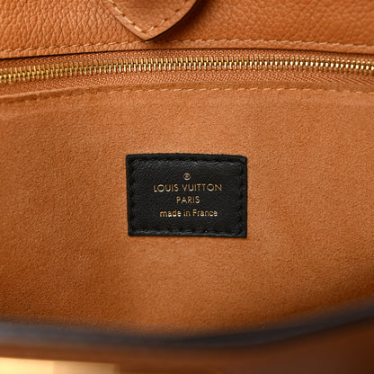 Louis Vuitton Calfskin Monogram On My Side Black 6 of 8