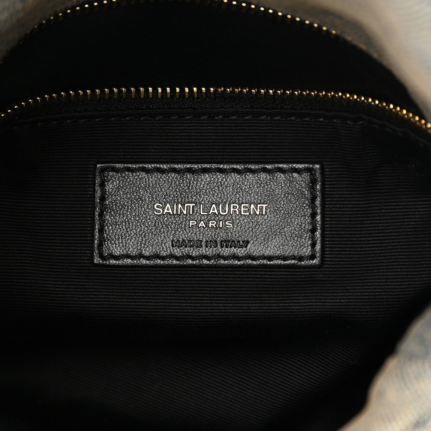 Saint Laurent Denim Quilted Toy Loulou Puffer Monogram Chain Satchel Blue Cinnamon 6 of 12