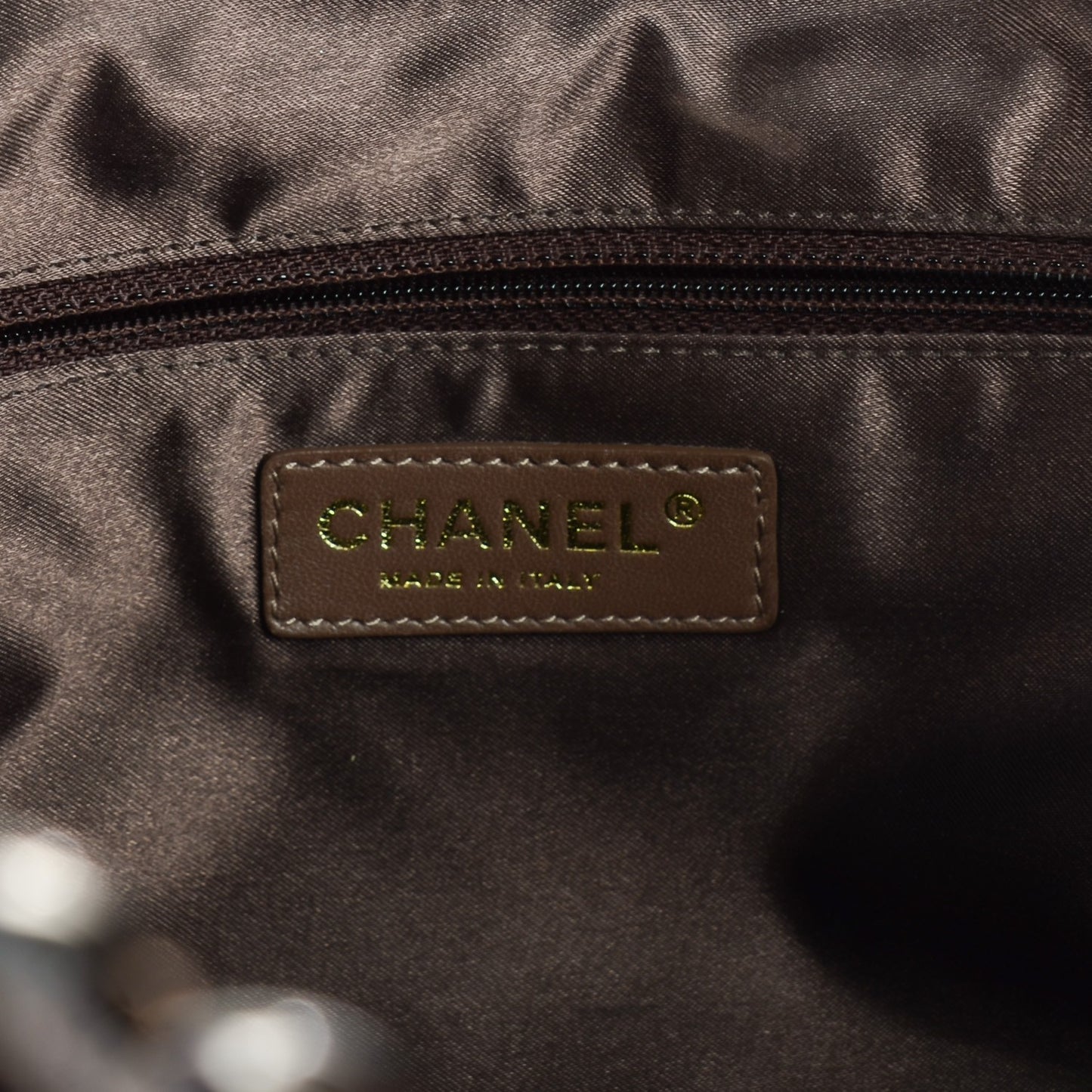Calfskin Baby Coco Cabas Bronze