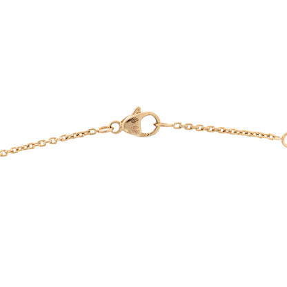 Louis Vuitton 18K Yellow Gold Diamond Idylle Blossom LV Pendant Necklace 4 of 5