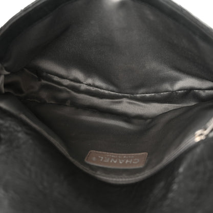 Chanel Distressed Lambskin Medium Leo Lion Flap Black 7 of 12