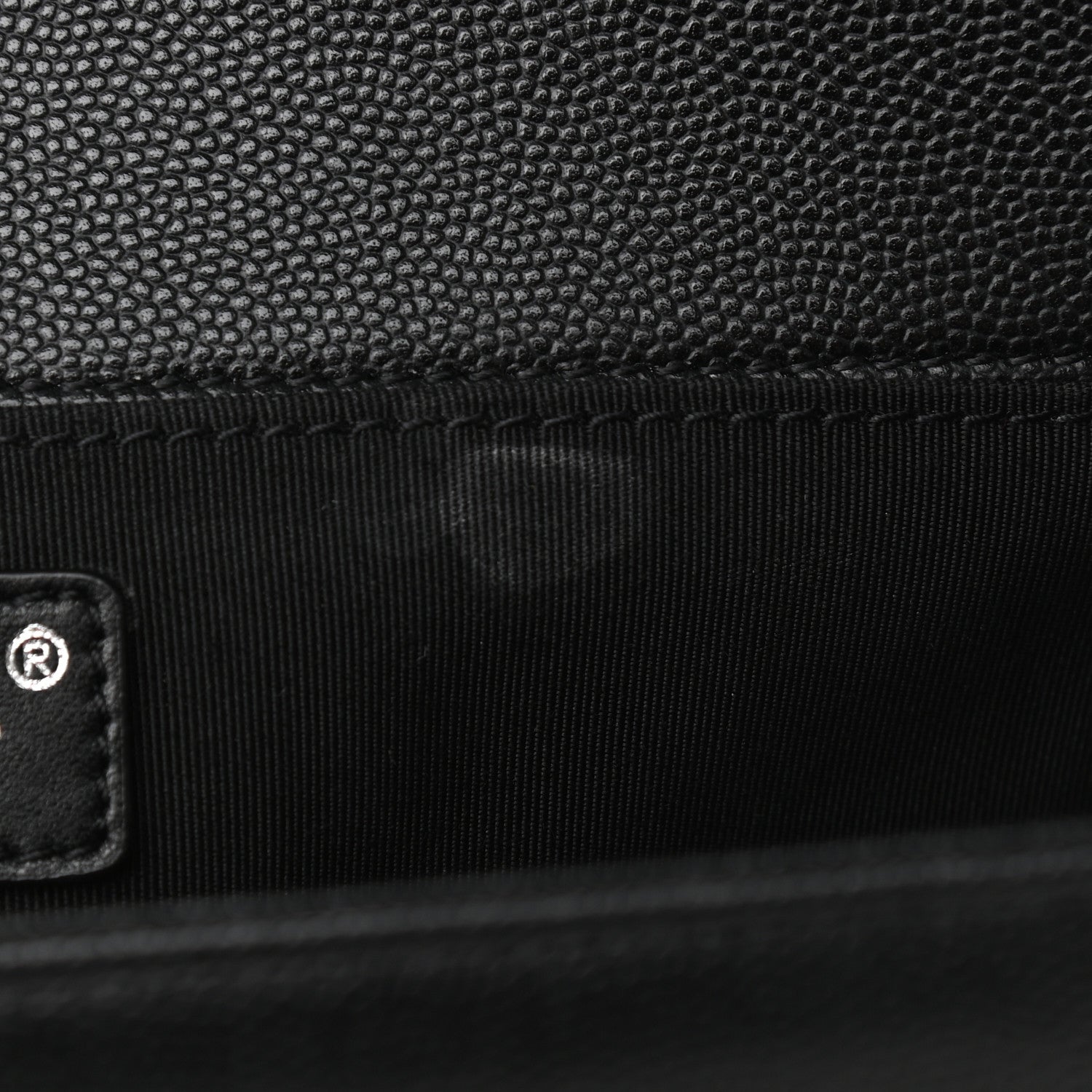 Chanel Caviar Quilted Medium Boy Flap Black 8 of 12