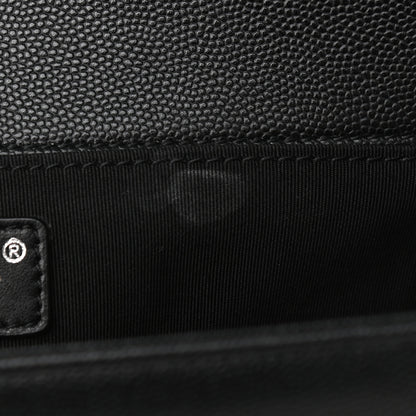 Chanel Caviar Quilted Medium Boy Flap Black 8 of 12