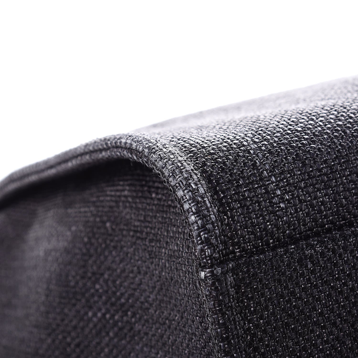 Chanel Woven Straw Raffia Large Deauville Tote Black 12 of 12