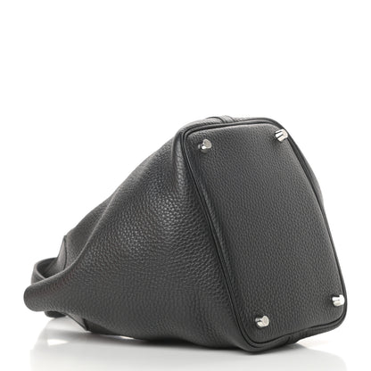 Hermes Taurillon Clemence Picotin Lock 18 PM Black 4 of 12