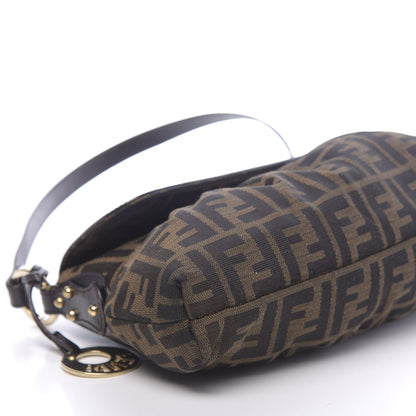 Fendi Zucca Small Chef Shoulder Bag Tobacco 9 of 10
