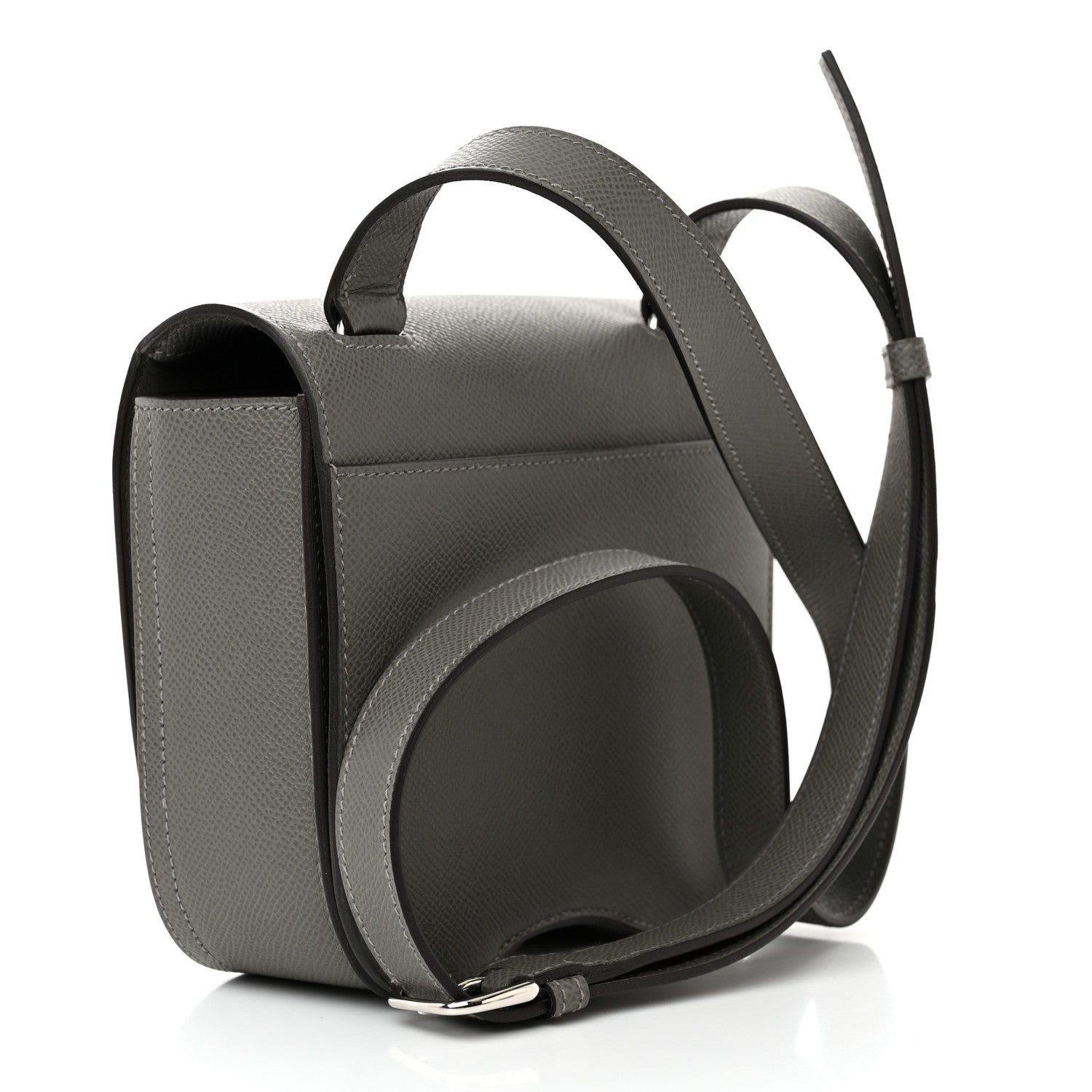 Hermes Epsom Mini Della Cavalleria Gris Meyer 3 of 13