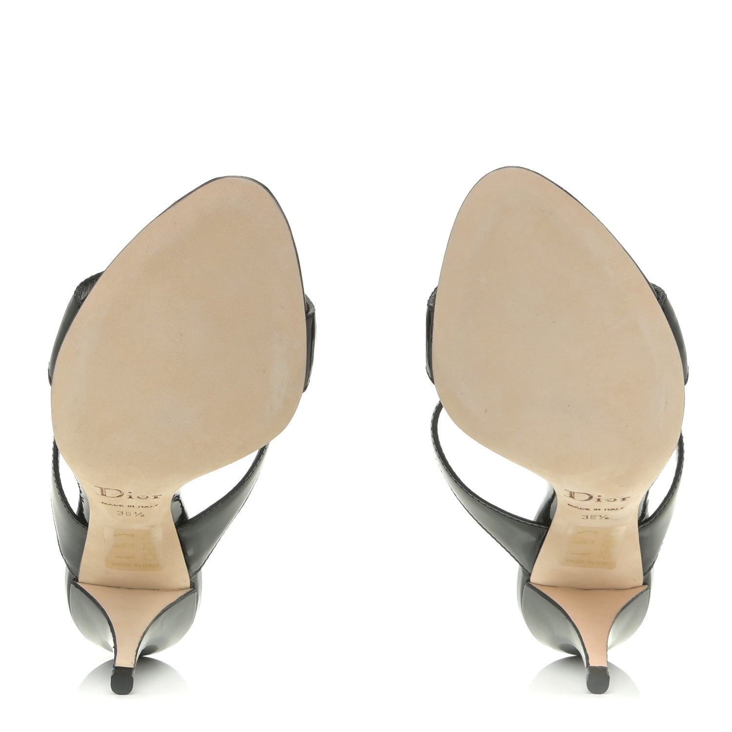 Christian Dior Patent Pumps 38.5 Black 6 of 15