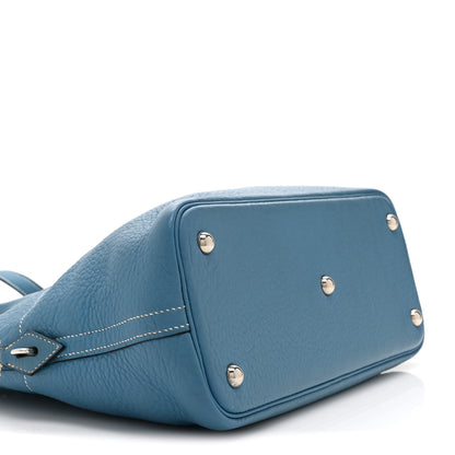 Hermes Taurillon Clemence Bolide 31 Blue Jean 9 of 10