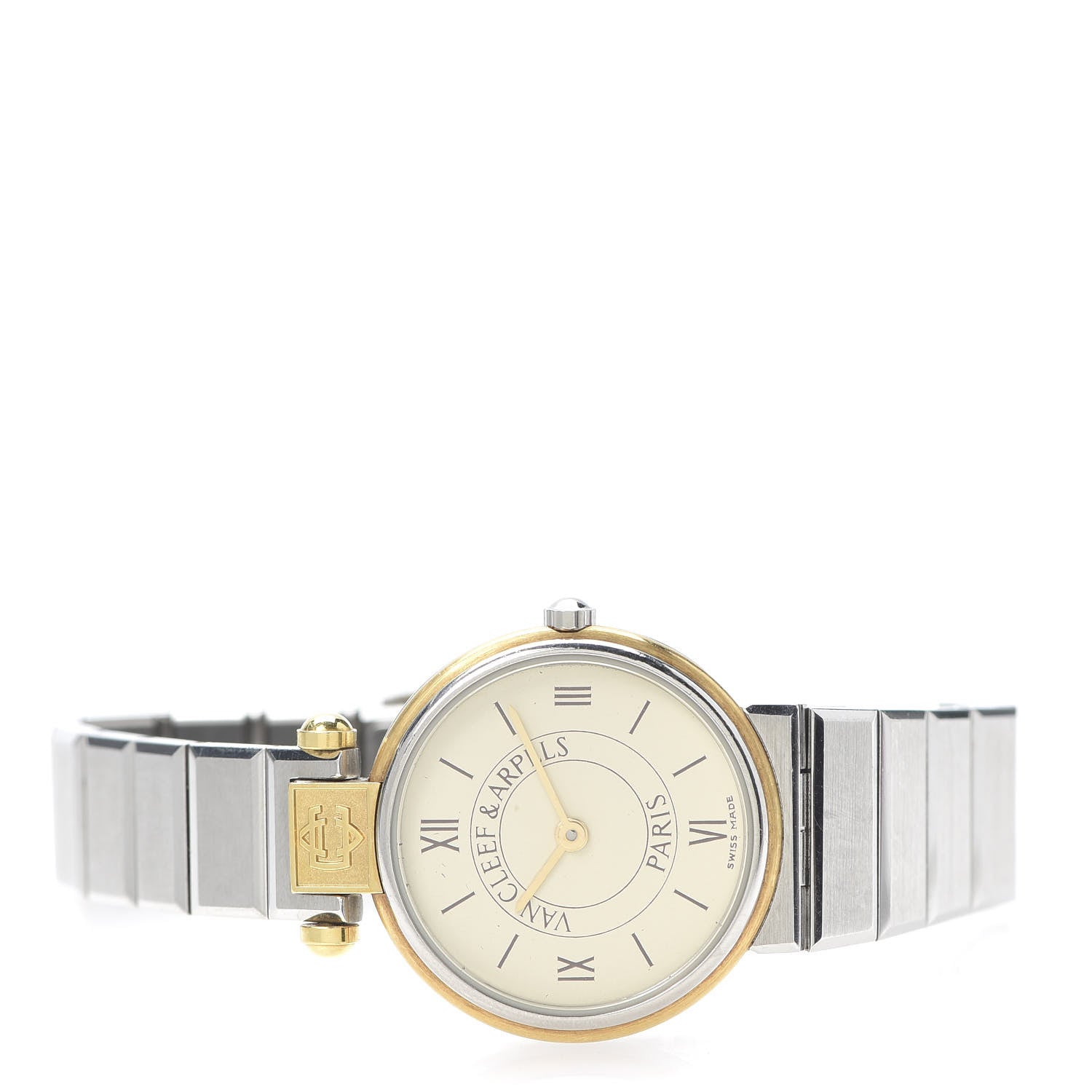 Van Cleef & Arpels Stainless Steel 24mm La Collection Quartz Watch 3 of 6