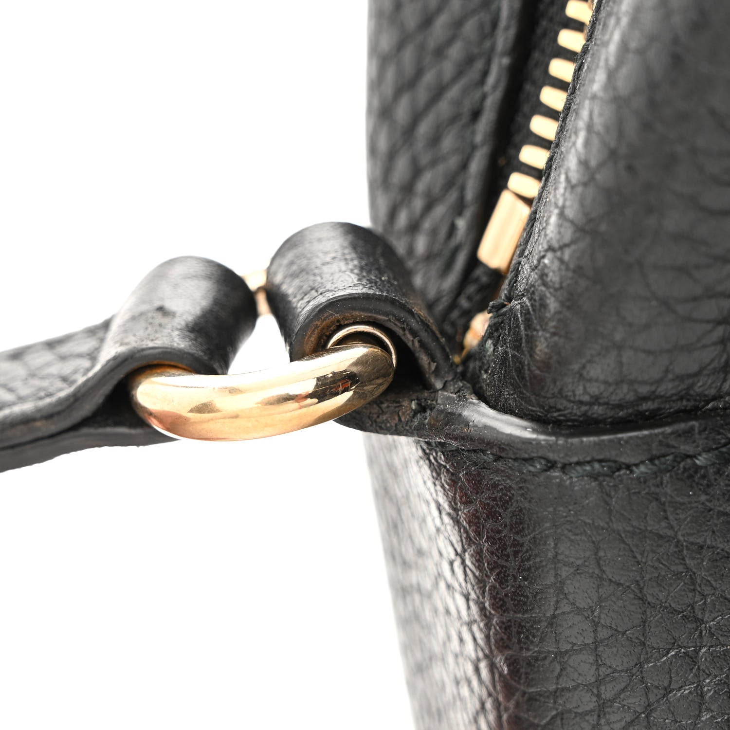 Gucci Pebbled Calfskin Small Soho Disco Bag Black 14 of 16