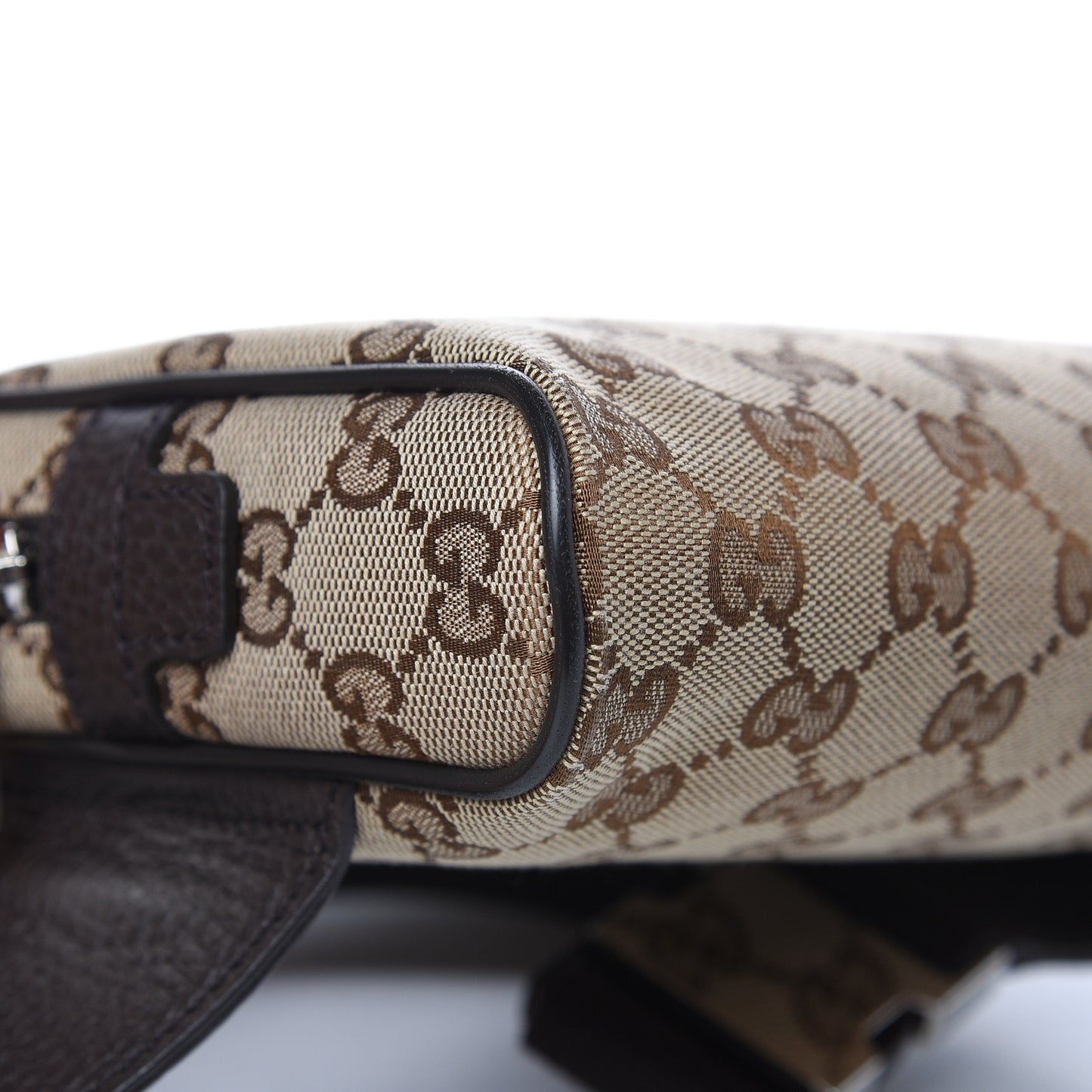 Monogram Belt Bag Dark Brown
