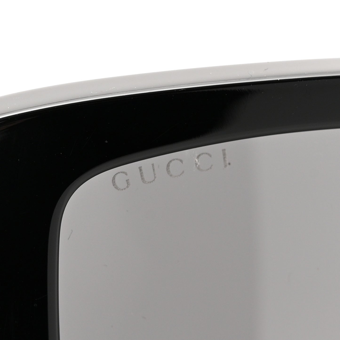 Acetate Square Frame Sunglasses GG0956S Black