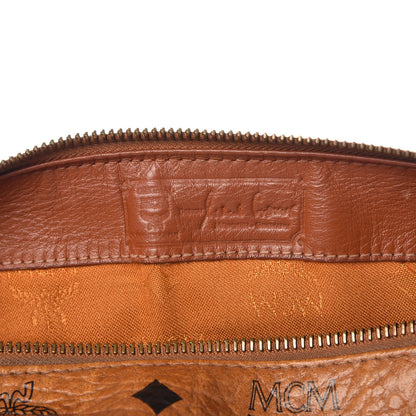 MCM Visetos Essential Boston Bag Cognac 6 of 12