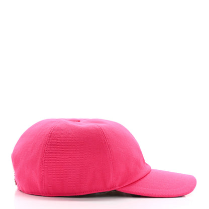 Chanel Cotton CC Cap Hat Fuchsia 4 of 9