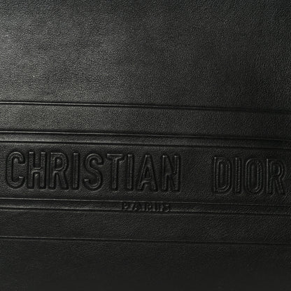 Christian Dior Calfskin Medium Diordouble Zip Pouch Black 8 of 9